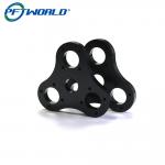 OEM&ODM Aluminum Black Anodizing Precision CNC Turning Milling Parts for sale