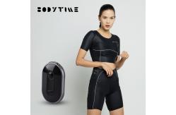China BODYTIME Womens Fitness Clothing Short Sleeve Cycling Shirt 	Customized Logo supplier