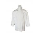 240G Chef Uniform Long Sleeve Polyester 65% Cotton 35% With Snap Buttons for sale