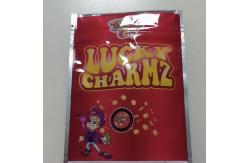 China 3 Side Seal Mylar Aluminum Foil Bags 3.5g Heat Sealable Pouches supplier