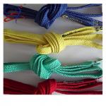 Braided 40mm Led Flashing Shoestrings Flashing Shoe Laces Red Green for sale