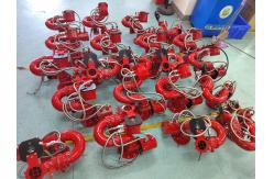 China Self Targeting Automatic Water Cannon With Master Stream Nozzle 20L / S 35m supplier