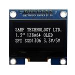 SPI Interface OLED Display 1.3 Inch OLED I2c 7 Pin With SH1106 Driver IC for sale