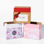 Custom Eco Friendly Tear Off Strip Express Shipping Box Paper Clothing Packaging Box for sale