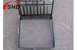China Grid Opening Cast Iron Channel Gully Grate B125 500*500mm supplier