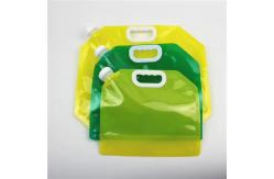 China Leakproof Transparent 500ml Liquid Flask Bag supplier