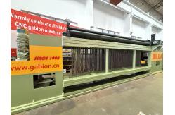China 100*120mm Intelligent CNC Gabion Mesh Machine supplier