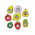 Cartoon Clothing Embroidered Patches Self Adhesive Die Cut Border for sale
