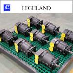Customized Hydraulic Piston Motors overload test is easy to install