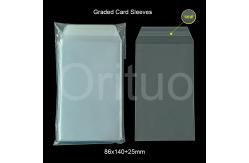 China Clear Psa Graded Card Sleeves Premium Resealable Card Slab Sleeves supplier