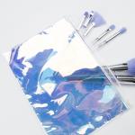 Beauty Fancy Cardboard Gift Boxes Clear Pvc Packaging Custom Logo Brush Bag for sale