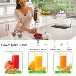 12 Speed Multi Purpose Hand Mixer Blender 800W For Baby Food / Smoothies