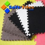 11.8X11.8in 1.0cm Thick Eva Plush Polyester Area Rugs For Livingroom for sale
