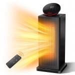 USB Powered Standing Oscillating Heater 3 Seconds Fast Heating Remote Controlled for sale