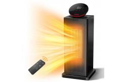 China USB Powered Standing Oscillating Heater 3 Seconds Fast Heating Remote Controlled supplier