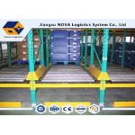 High Capacity Storage Gravity Pallet Racking Q235B Cool Rolling Steel   for sale