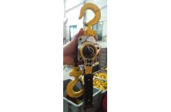 China Mini Lever Chain Block , Chain Pulley Block CE GS Blacked Surface supplier