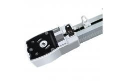 China 1m-6m S Fold Curtain Track Ripplefold Track System Remote Control supplier