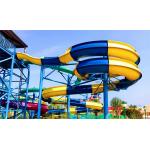 4 Riders Fiberglass Water Park Slide Outdoor Amusement Water Park Games Rides for sale