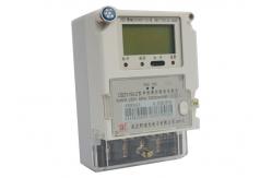 China DLMS / COSEM Protocol Digital Single Phase Energy Meter For AMR System supplier