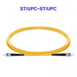 Optical Fiber Jumper ST UPC ST UPC Single Mode Single Core Carrier Grade OS2 Pigtail Customization for sale
