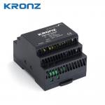 12V 90W Din Rail Mout Industrial Power Supply with Black Plastic Housing Max.120mV for sale
