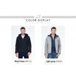Orange Contrast Man Sping Autumn Coat Autumn Jacket Coat With Cotton Fabric