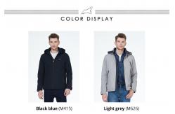 China Orange Contrast Man Sping Autumn Coat Autumn Jacket Coat With Cotton Fabric supplier