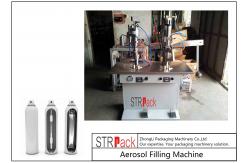 China Electronic Control Aerosol Filling Machine , Bag On Valve Filling Machine supplier