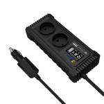 Portable 200W Pure Sine Wave Car Power Inverter with Type C USB for sale