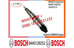China BOSCH 0445120252 5263312 Neutral Fuel Injector Assembly 0445120252 5263315 For CUMMINS supplier