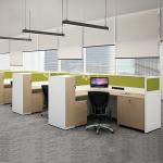 Modular Office Workstation Desks Office Partition Workstation With Folding Bed for sale