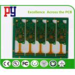 Golden Triangle Rigid Flex PCB 2 Layer 4MIL Hole Size HASL Surface Treatment for sale