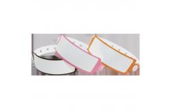 China Plastic Vinyl Personalised Event Wristbands Secure Elastic Reflective supplier