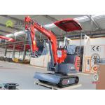 0.95t Operating Weight Mini Crawler Digger 2740m Max Digging Radius for sale