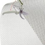 Customizable Woven Stainless Steel Bulletproof Security Fly Insect Window Screens for sale