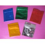Aluminium Foil Zipper Herbal Incense Packaging Colorful Gravure Printing for sale