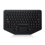 Ip68 Waterproof Ruggedized Silicone Industrial Keyboard For Harsh Environments for sale