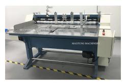 China 68m/min 1250*1000mm Cardboard Cutting Machine  Notebook Binding Machine supplier