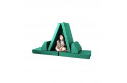 China 6pcs Foam Modular Play Couch Set With Polyester Inner Liner supplier