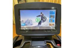 China Touch Screen Commercial Gym Treadmill Imported Belt Durable Low Noise supplier