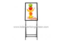 China 32 Inch WiFi TFT LCD Advertising Player 1920x1080 With Floor Standing Base supplier