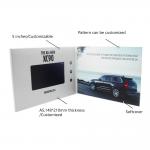 7 Softcover video brochure LCD presentation folder video greeting card for sale
