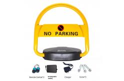 China Car Barrier 46cm Rising Height Parking Space Lock Automatic Remote Control supplier