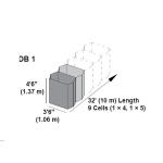 Uv Resistant Hesco Bastion Barrier Military  Foldable Gabions for sale