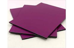 China Rectangle Non Toxic 1570mm 0.03mm Alu Composite Panel supplier