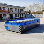 Battery Operated Trackless Transfer Trolley Self Propelled 40 Tons for sale