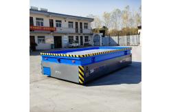 China Hydraulic Steering 40 Tons Steel Heavy Load Transport Carts Battery Powered supplier