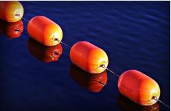 China Solid Buoyancy Rubber Elements Marine Elastomer EVA Floating Buoy Marker Buoys supplier