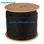Economical 12mm 1/2 Inch PP 3-stand Twisted Towing Rope for sale